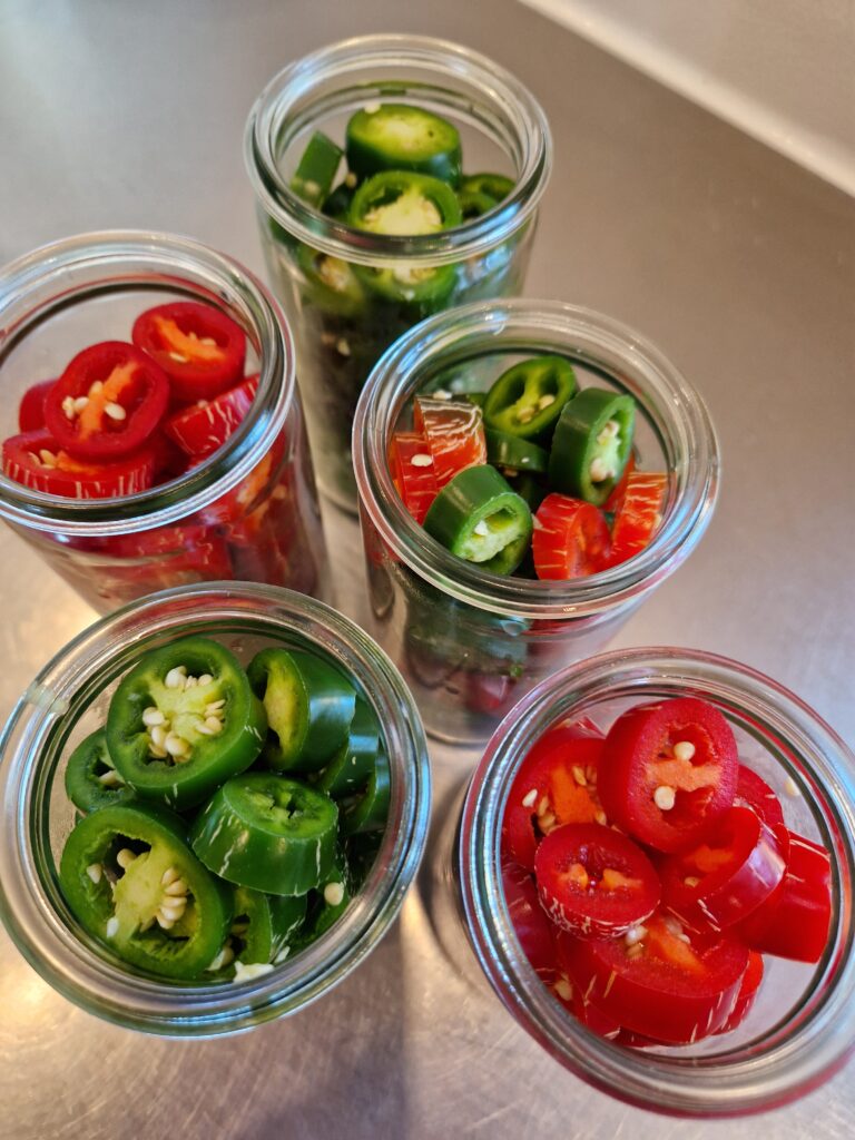 Syltede jalapenõs