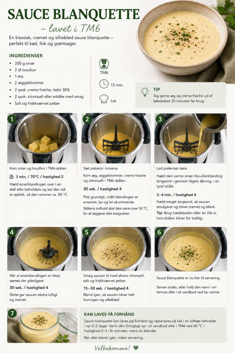 Sauce blanquette i TM6