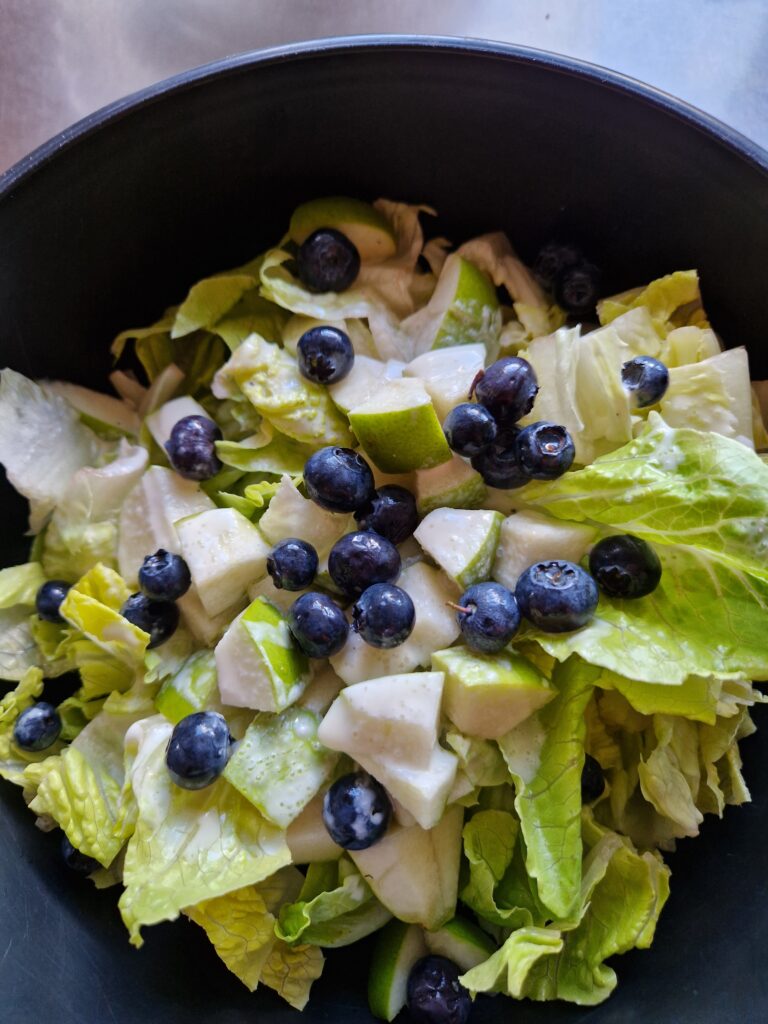 Salat med mormordressing